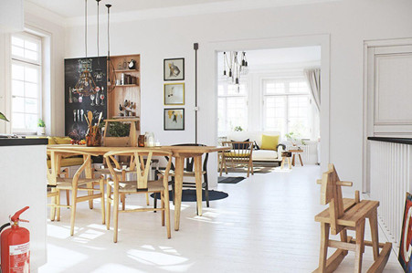 农村小别墅餐厅装修效果图 农村小别墅餐厅装修效果图