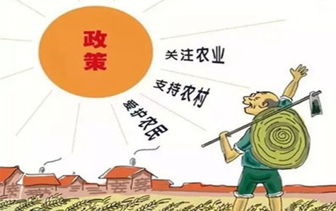 关于农村住房政策的插画 关于农村住房政策的插画