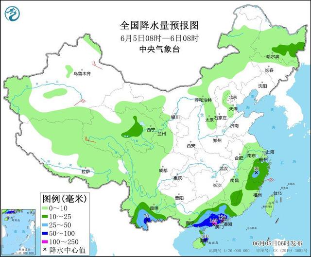 暴雨仍滞留广西广东 7日起雨带将明显北抬
