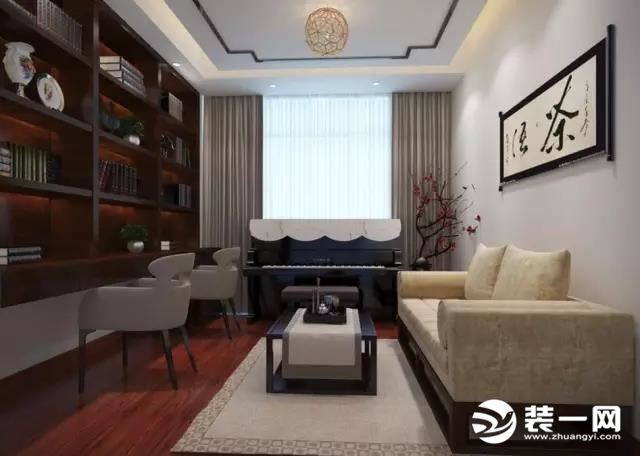 中式书房装修效果图最新