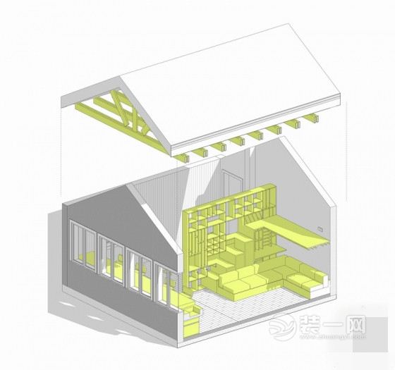 国外装修设计像玩具一样的房子