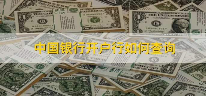 中国银行开户行如何查询,有以下两种方式