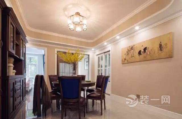简约美式混搭中式风格装修实景图