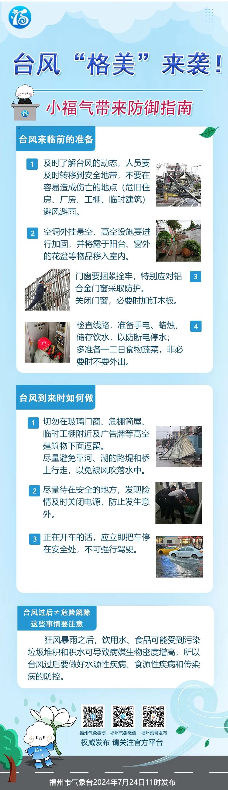 特大暴雨！今夜起台风“格美”将严重影响福州！