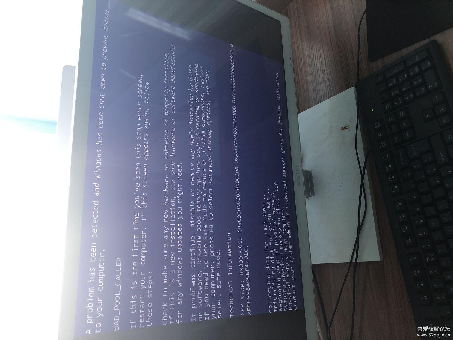 显卡蓝屏是显存坏了吗_显卡烤机后nvlddmkmsys 蓝屏_显卡蓝屏死机