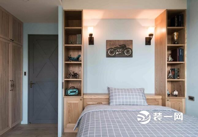 乡村风格三室两厅室内设计图