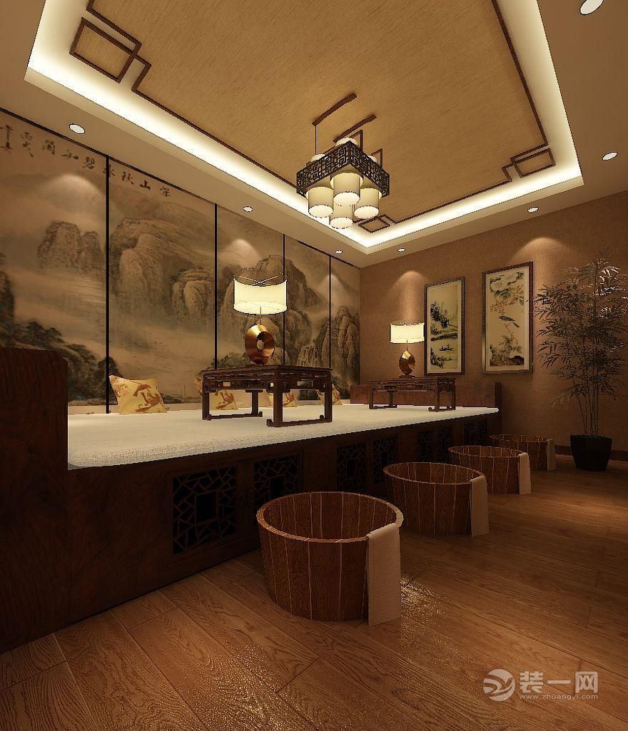 足浴店装修设计效果图