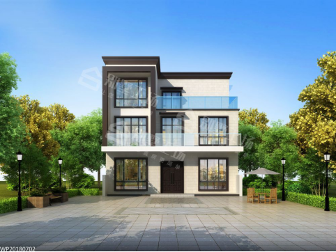 现代风格自建别墅