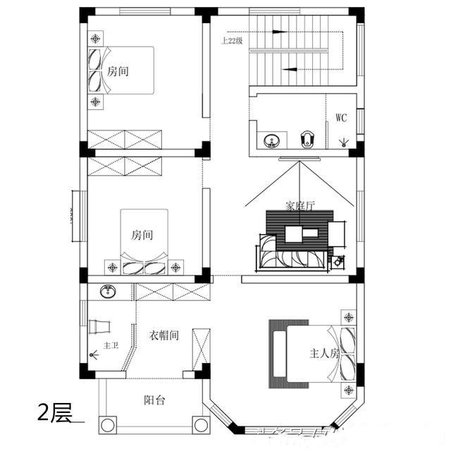 带堂屋的农村别墅2层半怎么设计呢296.jpg