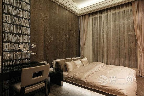 郑州装修网银基王朝160平米新古典装修案例卧室装修效果图