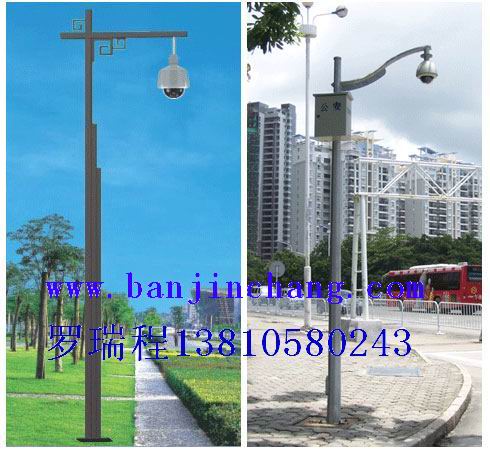 道路监控立杆 摄像机立杆图纸介绍_道路监控立杆施工价格_立杆监控安装图