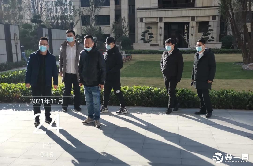 华埔装饰朗悦公园府工地巡检图