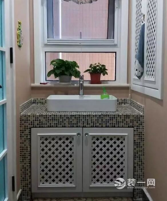 复古风砖砌洗手台设计超棒 