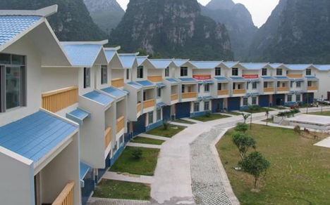统一规划建设的农村住宅 统一规划建设的农村住宅