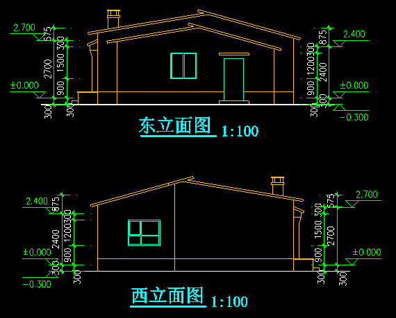 新农村两户联体式住宅5