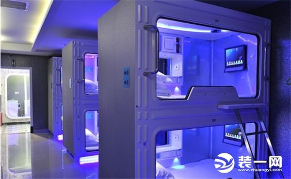 太空酒店装修效果图
