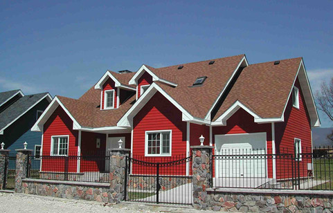 已经建好的轻钢别墅