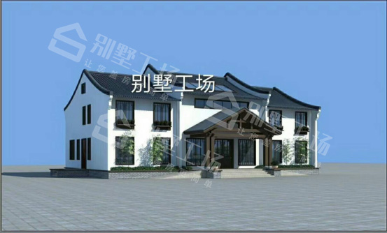 乡村两层民宿别墅二层