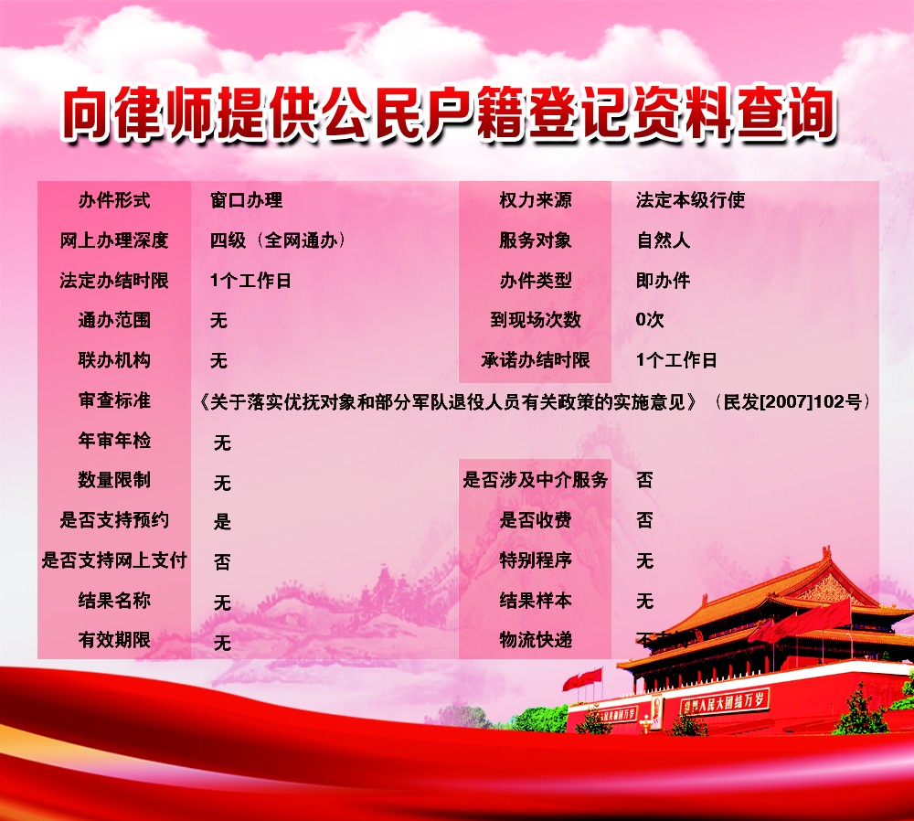 户籍律师信息怎么查_律师户籍信息查询法律规定_律师 户籍信息