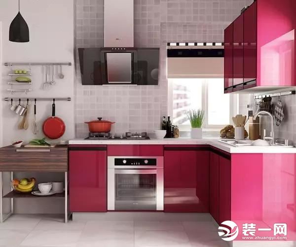 L型厨房橱柜设计图