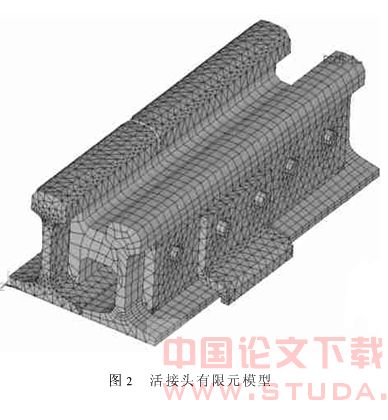 地铁道岔间隔铁式活接头螺栓强度及疲劳分析