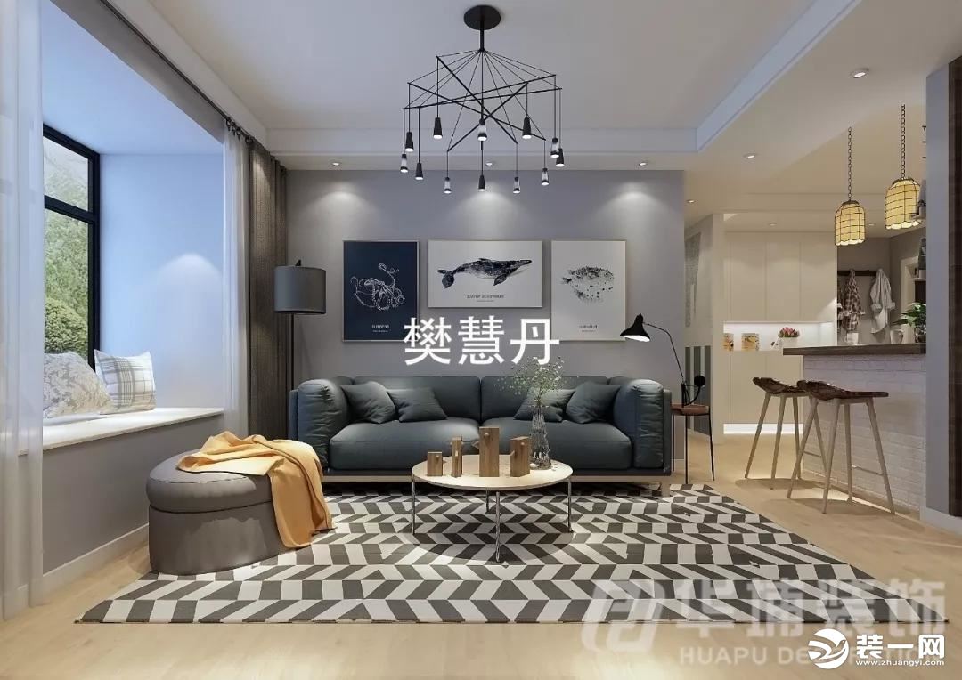 86平大两房装修效果图