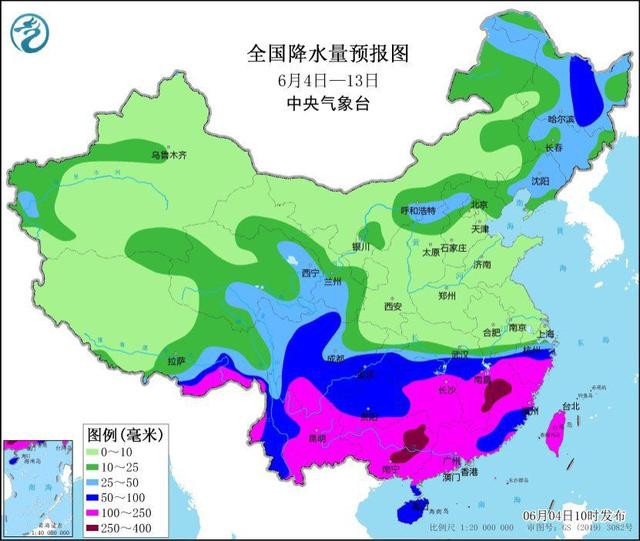 暴雨仍滞留广西广东 7日起雨带将明显北抬
