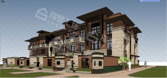 新农村古典联排别墅5户连体-9 新农村古典联排别墅5户连体-9