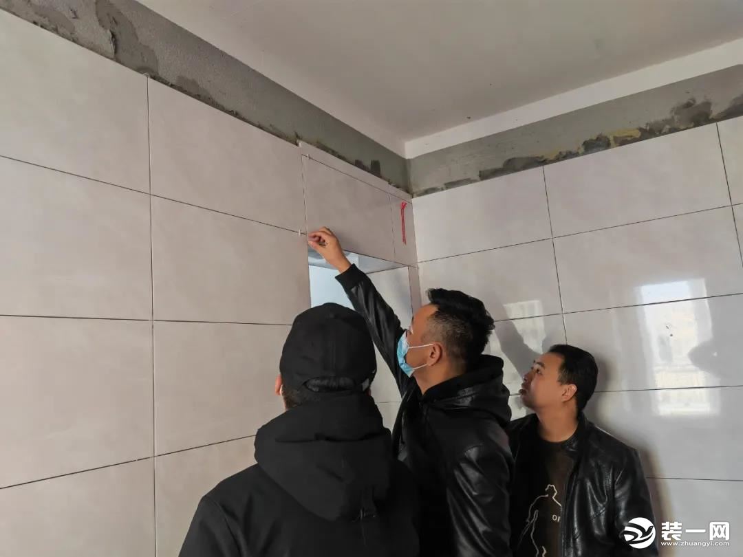 华埔装饰朗悦公园府工地巡检图