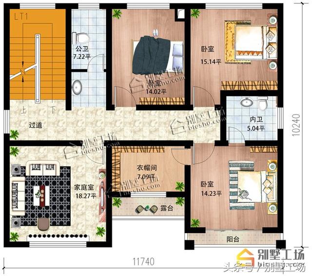 GC3120方案二层平面图