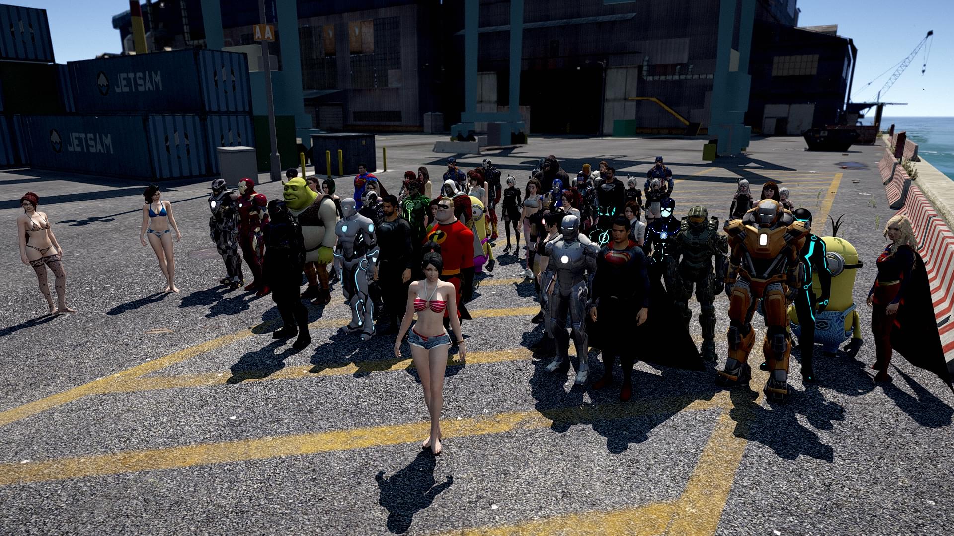 格斗实况_gta5无限随机任务mod_gta5格斗mod