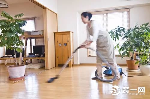 开荒保洁实景图