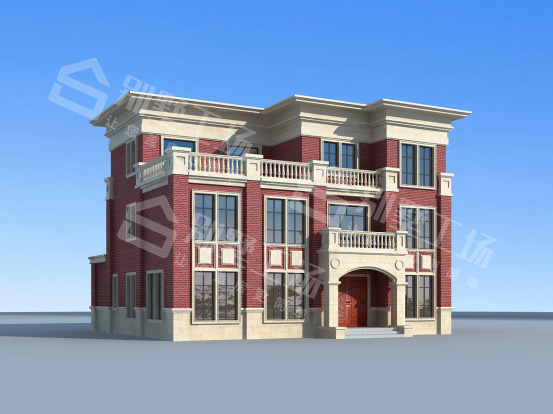 三层楼房已建成