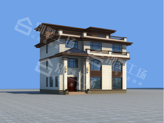 新中式三层自建房