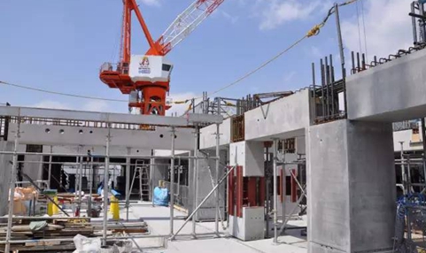 装配式建筑的施工现场
