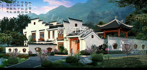 简单又好看的两层小别墅局部图片