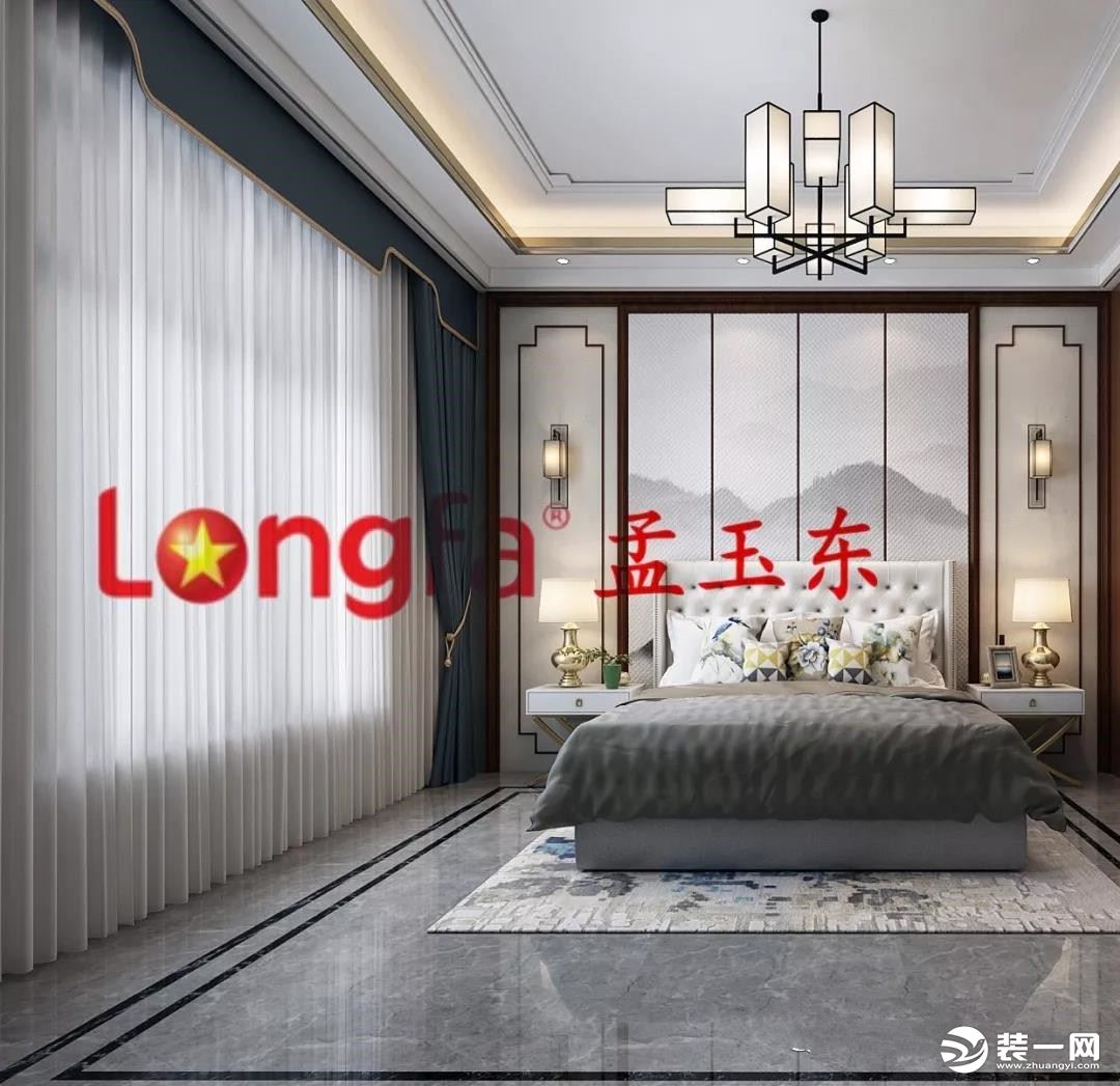郑州龙发装饰设计师孟玉东打造中式千平别墅 图片