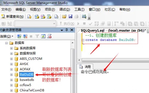 SQL Server 2008是什么？SQL Server 2008 数据库入门操作截图