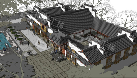 农村简约小四合院3