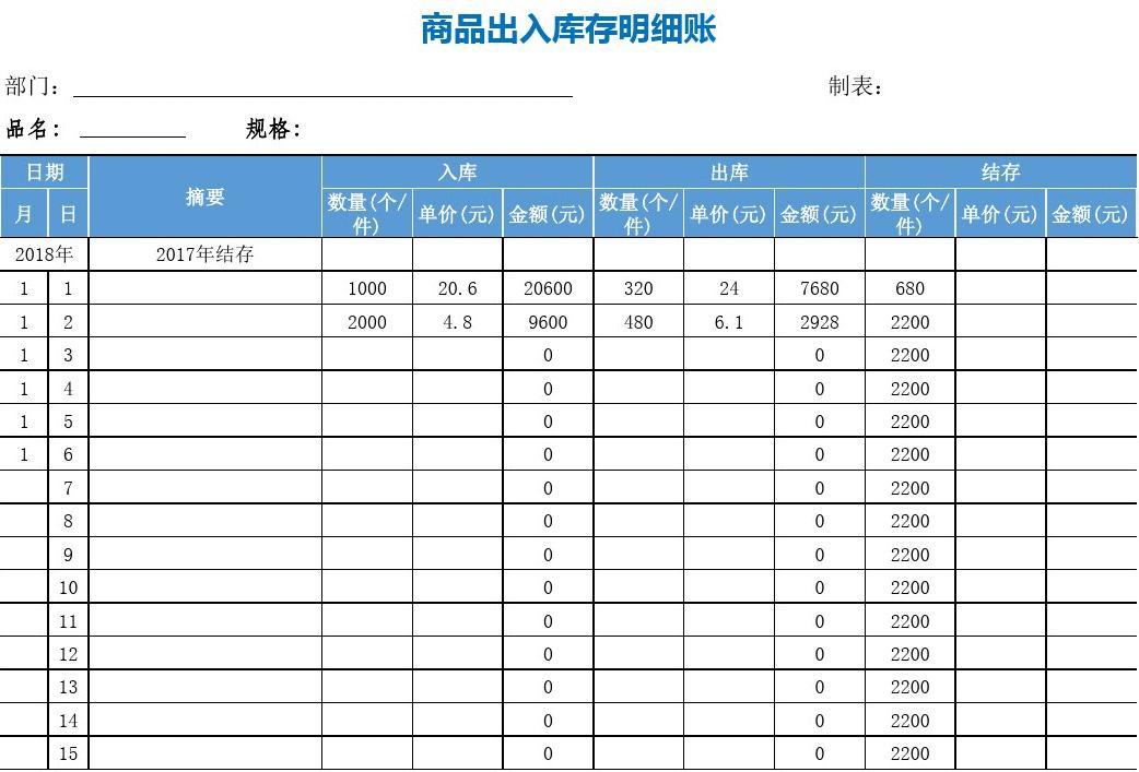 出入库管理系统Excel_excel出入库管理系统_出入库管理系统软件有哪些