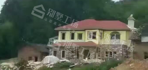 农村自建两层轻钢别墅