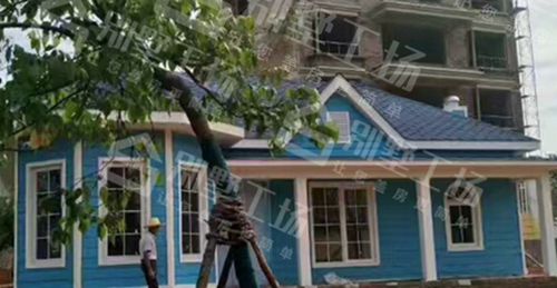 轻钢别墅价格怎么计算？两层200平实景图分享2