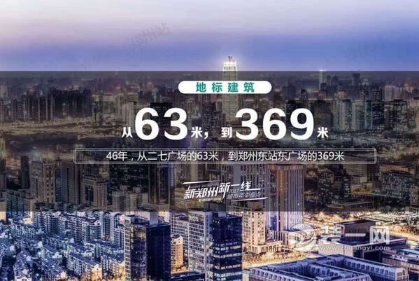 荣升为新一线城市郑州城市名片洗牌 楼市也从不平静