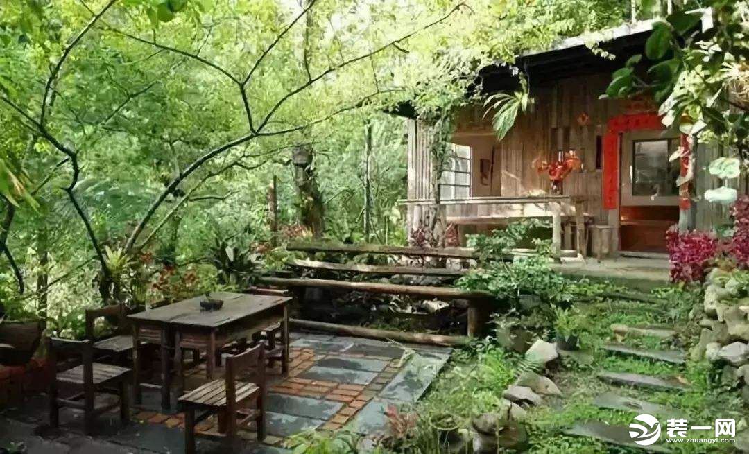 乡村庭院设计效果图