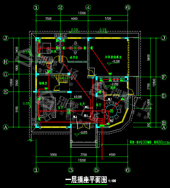 农村自建房30万以下一层平面 农村自建房30万以下一层平面