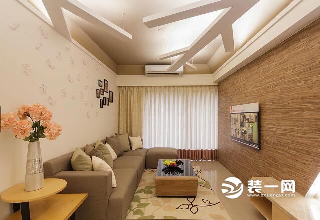 美式休闲风格不规则房型装修 