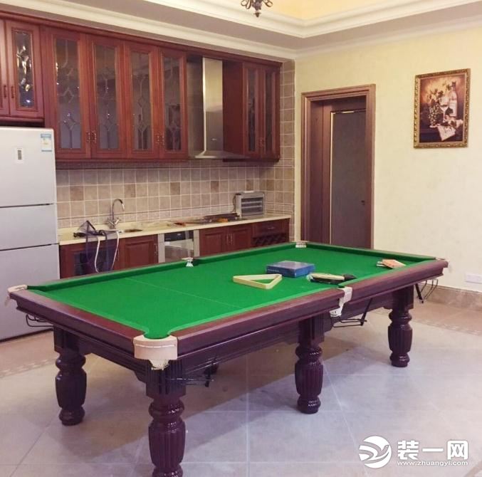 台球桌效果图