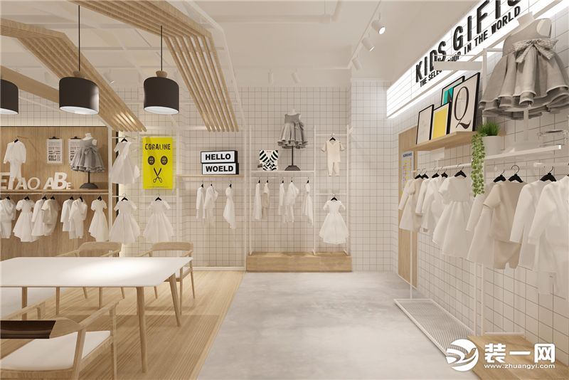 童装店铺装修设计效果图