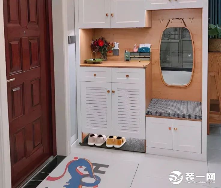 小户型玄关鞋柜设计效果图
