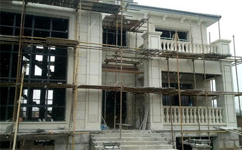 农村自建房施工现场照片 农村自建房施工现场照片